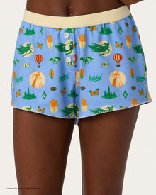 Womens | Fellow Ozians Shortie Set x Wicked | Azure