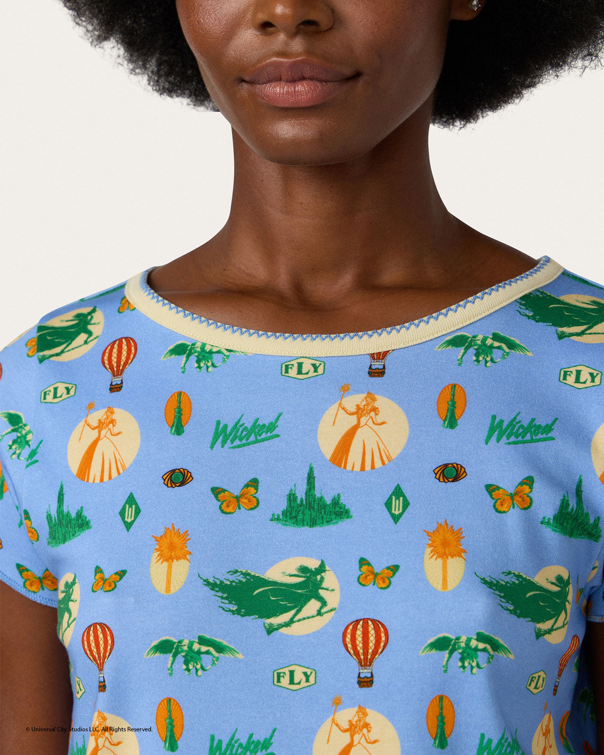 Womens | Fellow Ozians Shortie Set x Wicked | Azure