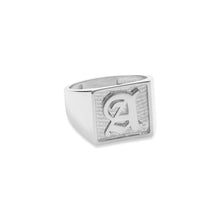 THE OLD ENGLISH SQUARE SIGNET RING - The M Jewelers