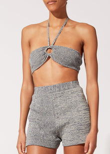 The Tati Tie Bralette - Solid & Striped