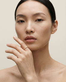 The M Essential Pave Band | Gold Vermeil