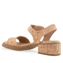 Dorian Sandal Block Heel | Natural Cork