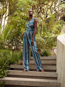 UMY Jumpsuit - Rayas Blu - diarrablu