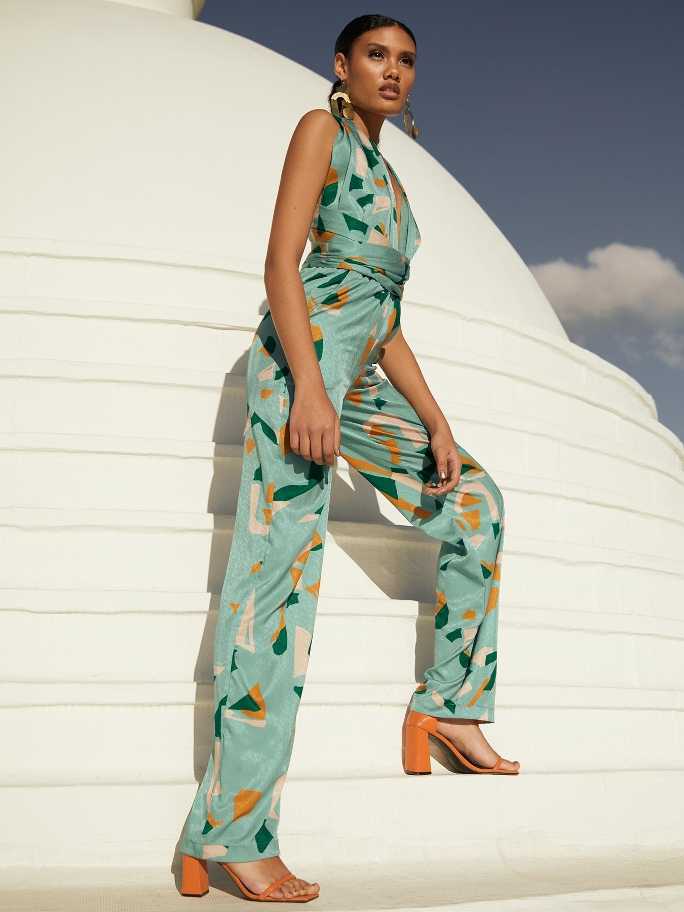 UMY Jumpsuit - Saly Vert - diarrablu