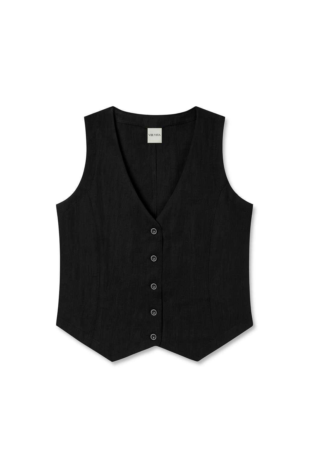 Violette Vest | Black