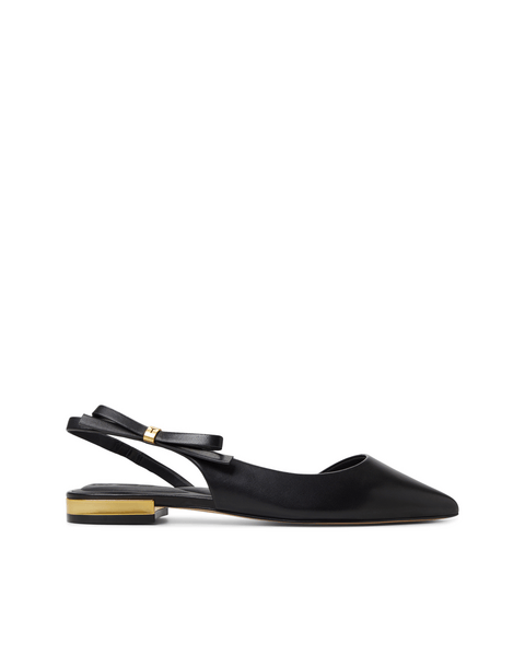 Women | Jane Bow Flat | Black
