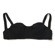 Swim Balconette Bikini Top | Black