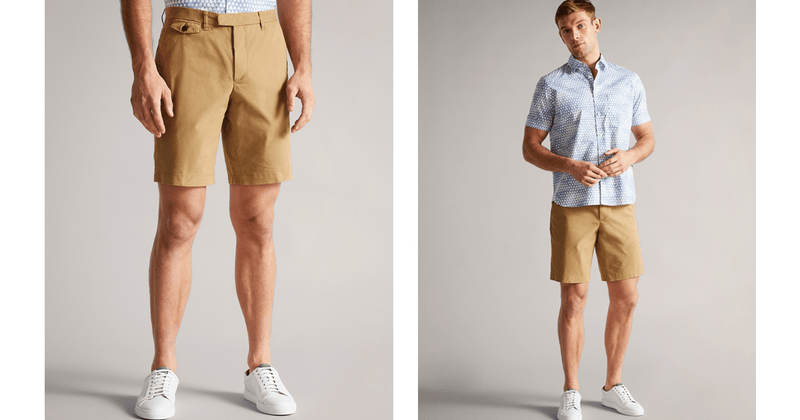 Men | Chino Short | Pale Brown (V2)