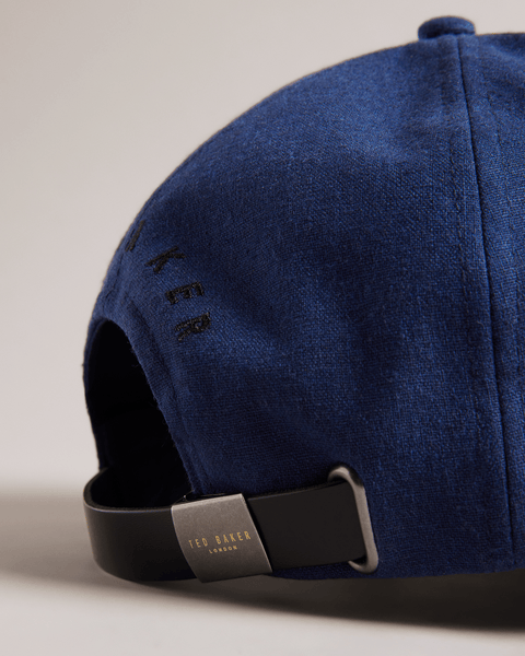 Men | Contrast Stitch Cap | Navy