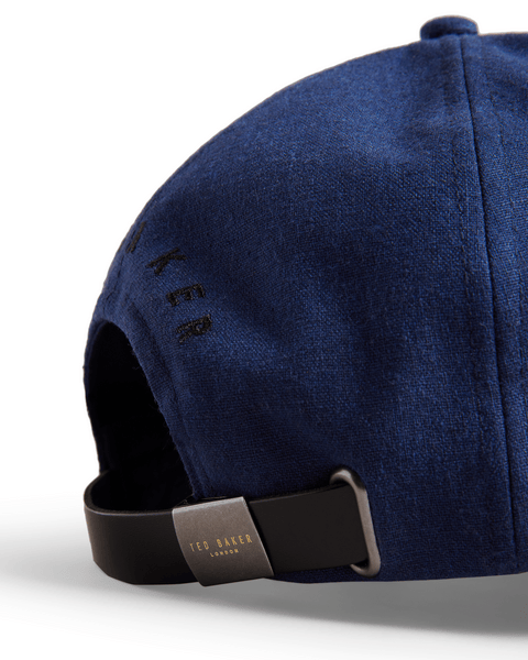 Men | Contrast Stitch Cap | Navy