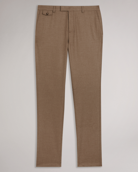 Men | Irvine Slim Fit Flannel T | Light Pastel Brown