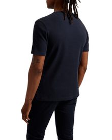 Men | Frute Short Sleeve Reg Textured T Shirt | Navy