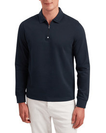 Men | Ingmar Long Sleeve Regular Fit Half Zip | Navy