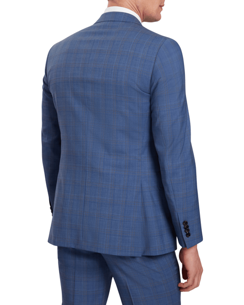 Men | Classic Wool Suit Jacket | Dark Blue (V2)