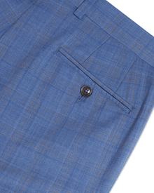 Men | Classic Wool Suit Trouser | Dark Blue (V2)