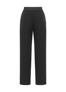 wide-leg trousers | Black