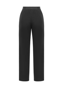 wide-leg trousers | Black