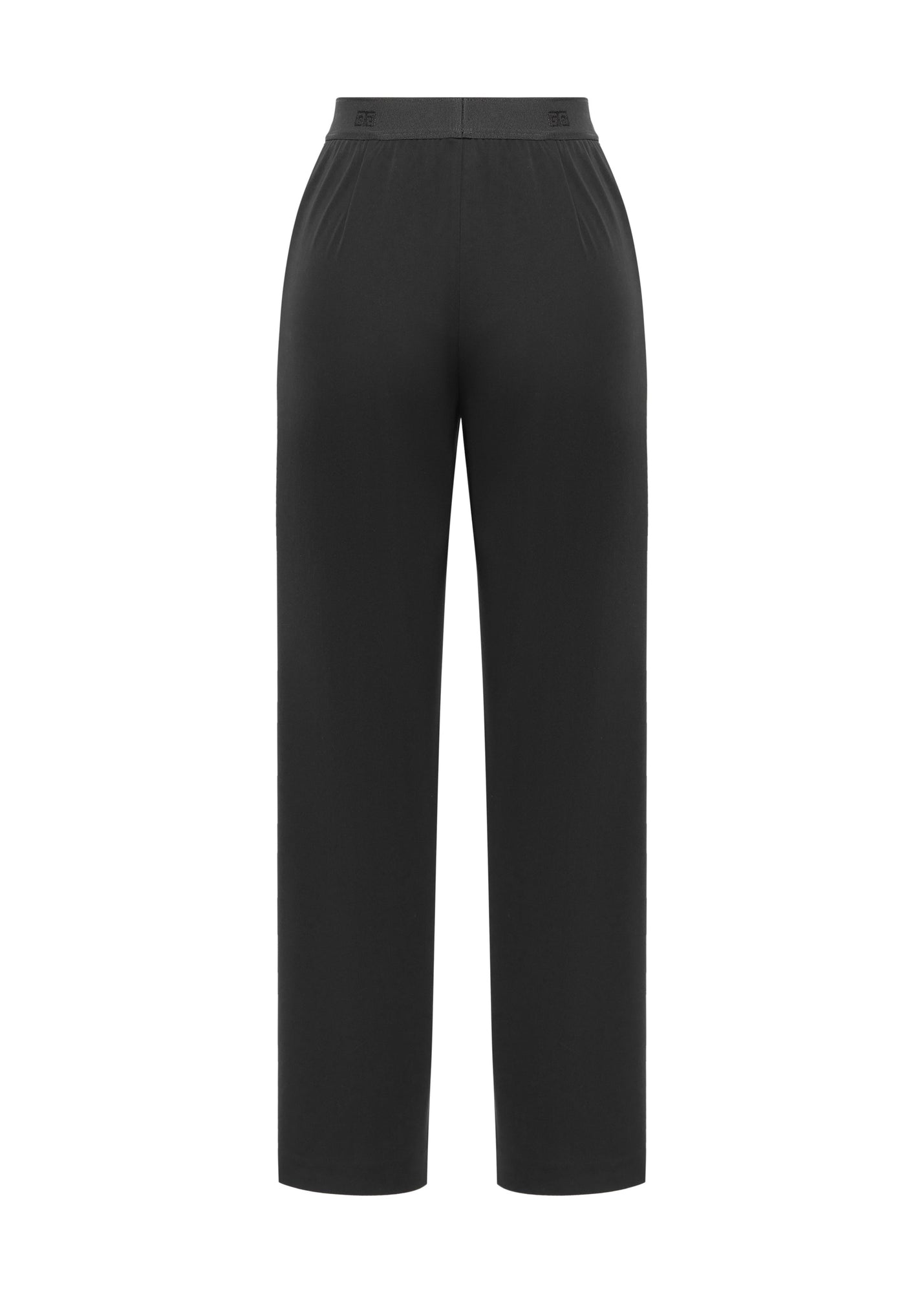 wide-leg trousers | Black