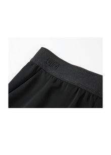 wide-leg trousers | Black