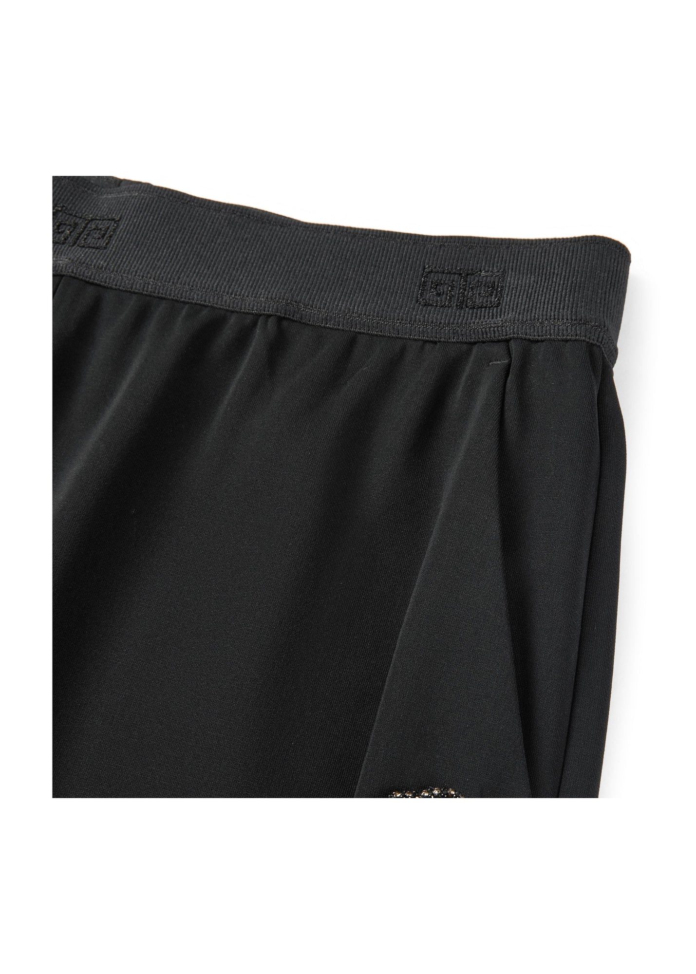 wide-leg trousers | Black