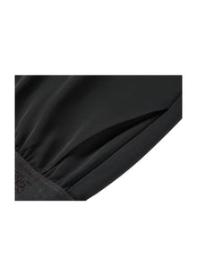 wide-leg trousers | Black