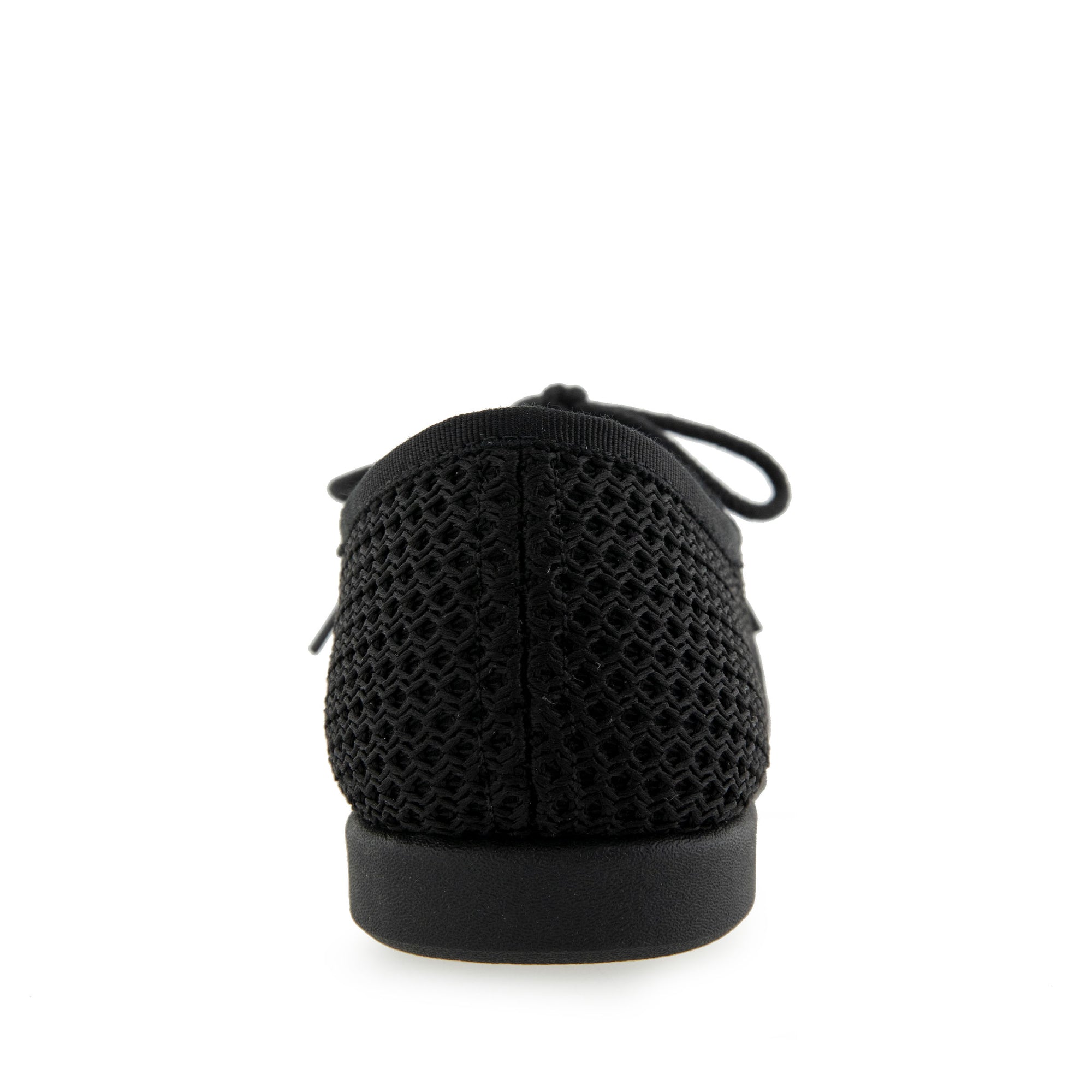 Breezy Casual Oxford | Black Mesh Fabric