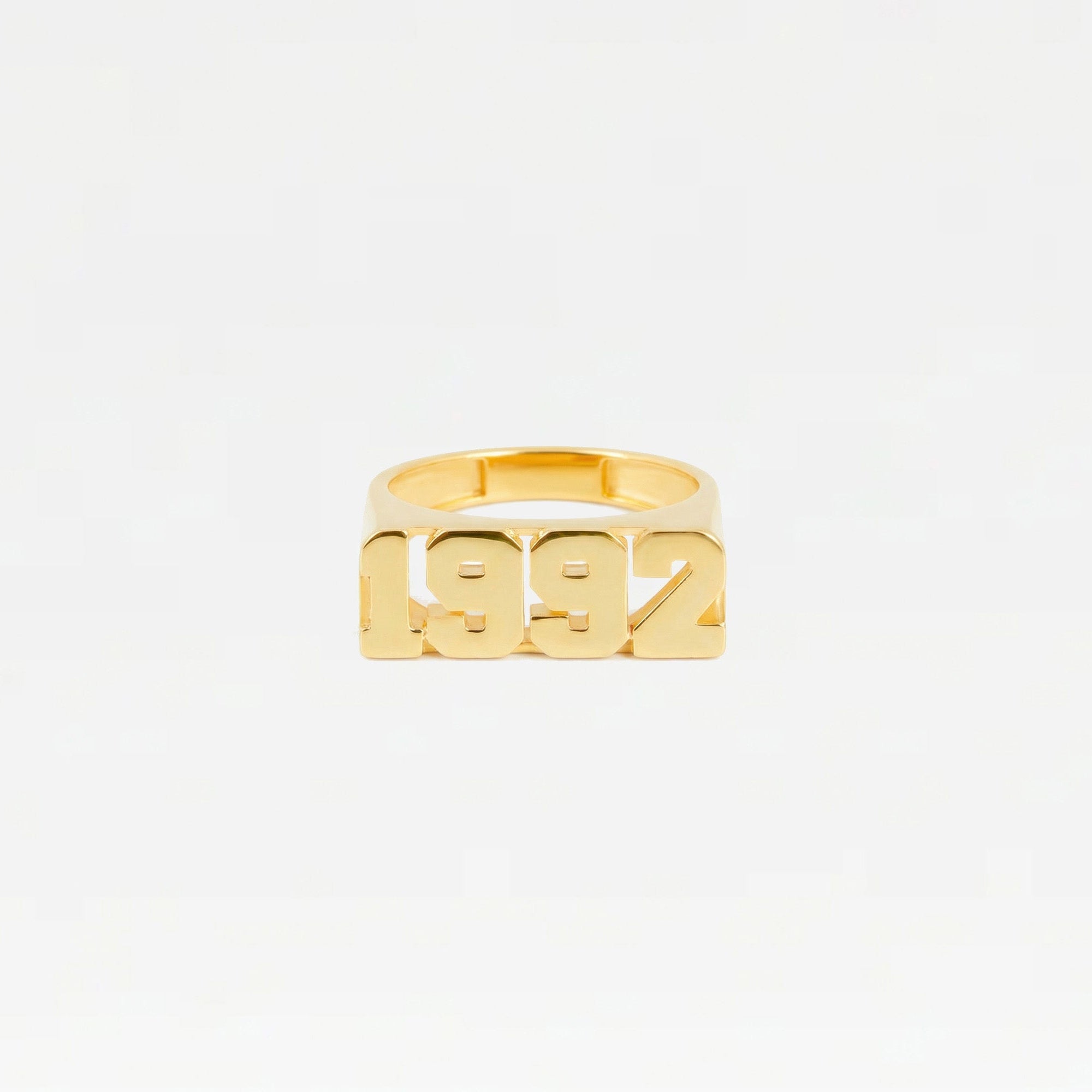 The Year Ring |  Gold Vermeil