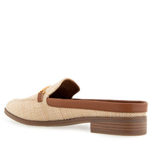 Erik Tailored Mule | Natural/Tan Raffia